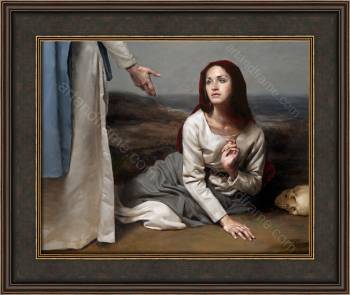 Mary Magdalen 1 Canvas - Mounted and Framed as Displayed