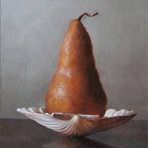 Pear on Shell